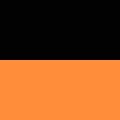 Черный/оранжевые вставки
